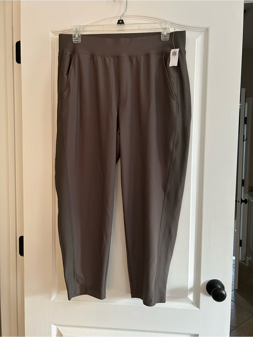 NWT New Old Navy Women's Olive Green Track Pants XL